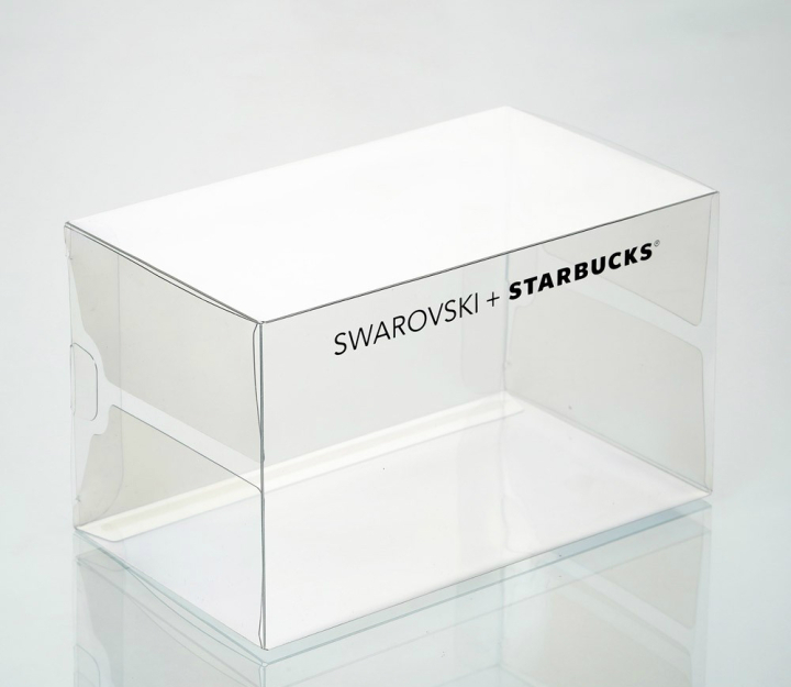Swarovski clear plastic box